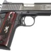 Browning 1911-380 Medallion Pro Compact 380 ACP with Checkered Rosewood Grips For Sale - browning gun shop